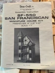 Doll House. Vintage Dura-craft San Franciscan SF-550. Open Box. Fixed Price $99.80.