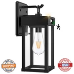 Auzev Outdoor Solar Wall Lantern Lights Fixtures W/motion Sensor & 3 Modes. Fixed Price $62.51.