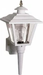 Nuvo 77-897 1-LIGHT 17" Outdoor Wall Lantern With Brass Trimmed Acrylic Panels. Fixed Price $53.99.
