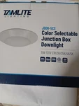 6" Tamlite Color Cct Disc Lights. Fixed Price $8.50.