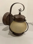 Nuvo Lighting Onion Lantern Outdoor Wall Sconce Old Bronze Finish 60-3942. Fixed Price $56.00.