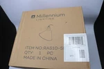 Millennium Lighting Angle Shade Satin Red RAS10-SR. Fixed Price $48.95.