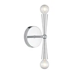 Bellevue SHWS28207 Light 10" Tall Bathroom Sconce - Chrome. Fixed Price $91.80.