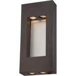 Minka-lavery 72372-615B Open Box Geox Outdoor Wall Light Dorian Bronze. Fixed Price $137.00.