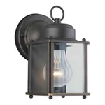 Forte Lighting Brass Outdoor Wall Lantern Royal Bronze 1005-14. Fixed Price $29.99.