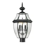 Thomas Lighting Ashford 3-LIGHT Post Mount Lantern, Black, Large 8603EP-60. Fixed Price $139.99.