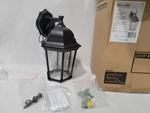 Outdoor Wall Light Black Kichler Madison 14.75 " Beveled Glass 9650BK. Fixed Price $65.00.