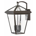Hinkley Lighting 4 Alford Place Outdoor Wall, Rubbed Bronze 2568OZ-LL. Fixed Price $689.00.