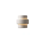 Justice Design Ambiance Sm Step Sconce, Outdoor, Bisque, Incan.. Fixed Price $187.20.