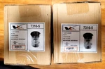 Volume Lighting 731-5 Black Flush Mount Ceiling Fixture Lot Of 2. Fixed Price $20.00.