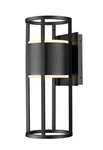 Z-lite 517M-LED Luca 2 Light 18" Tall Marine Grade Wall Black. Fixed Price $278.80.