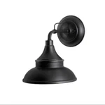 Hampton Bay Wetherby 11 In. Black Barn Outdoor Wall Light Sconce -. Fixed Price $31.99.