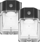 Cinoton 26W Led Wall Pack Light With Dusk Dawn Sensor Outdoor Security Flood. Fixed Price $64.99.