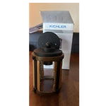 Kichler Barrington Wall Lantern Distressed Black/brown Weather Resistant 16IN. Fixed Price $59.00.