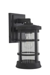 Craftmade ZA2314 Resilience Lanterns 15" Tall Wall Sconce - Black. Fixed Price $81.45.