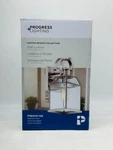 Progress Lighting Canton Heights 12.75" Stainless Steel Outdoor Wall Lantern. Fixed Price $49.99.