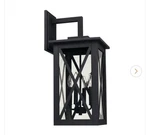 Capital Lighting 926641BK - Avondale 25 Inch Outdoor Wall Lantern Transitional. Fixed Price $79.00.