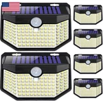 Hmcity 120 Led Outdoor Solar Lights Motion Sensor And 3 Lighting Modes IP65. Fixed Price $51.87.
