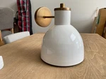 Williams Sonoma Pottery Barn Valerie Indoor/outdoor Metal Sconce White 10" 142VS. Fixed Price $74.99.