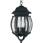 Maxim Crown Hill 3-LIGHT Outdoor Hanging Lantern Black 1036BK. Fixed Price $100.30.
