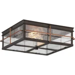 Nuvo Lighting 60/5834 Howell Outdoor Ceiling Bronze And Copper Accents. Fixed Price $163.99.