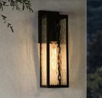 Lnc Modern Textured Black Rectangle Outdoor Wall Lantern Contemporary Sconce. Fixed Price $44.99.