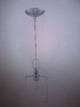 Craftmade Dardyn 60W 1 Light Brushed Nickel Finish Dining Kitchen Island Pendant. Fixed Price $38.66.