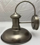 O'o'o . Outdoor Wall Lantern Progress P5722-81 Antique Nickel New. Fixed Price $100.00.