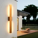 Jokaonotl Long Led Porch Lights Modern Exterior 1PACK, GOLD-34IN. Fixed Price $62.77.