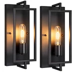 Maylaywood Industrial Wall Sconces Set Of 2, Modern Indoor Lighting Hardwired. Fixed Price $37.99.
