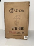 Z-lite 579B-ORB Talbot Outdoor Wall Light Oil Rubbed Bronze. Fixed Price $150.00.