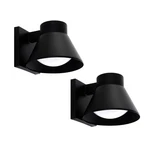 Ume 2 Pack Led Outdoor Wall Fixtures, Black Front Porch Lights Mou.... Fixed Price $58.52.