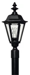 Hinkley Lighting H1441 Manor House 3 22" Tall Post - Black. Fixed Price $499.00.