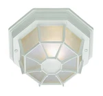 Trans Globe Lighting 40582 Wagon Wheel 1 Outdoor Flush - White. Fixed Price $45.95.