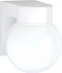 Nuvo 77-531 8" Utility Light, Outdoor Wall With White Glass Globe. Fixed Price $45.63.