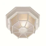 Trans Globe Wagon Wheel 9 Inch Flush Mount White - 40581. Fixed Price $41.80.