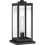 Quoizel WVR9106 Westover 16" Tall Outdoor Pier Mount Post Light - Black. Fixed Price $169.99.