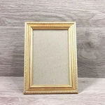 Photo Frame Ornate Golden Table Top Wall Mount Picture Display Home Cor Gift. Fixed Price $27.37.