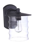 Midnight One Light Outdoor Wall Mount From The Canon Collection. Fixed Price $100.80.