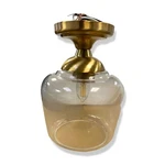 $150 Elk Home Gold Angie Satin Brass 8" Light Semi Flush Mount Ceiling Fixture. Fixed Price $35.98.