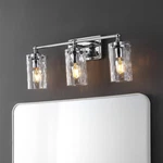Johari Chrome 3-LIGHT Wall Sconce Perfect For Bathroom, Entryway & More. Fixed Price $131.99.