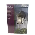 Hampton Bay Leeds Mystic Bronze 1 Light Outdoor Hardwired Wall Sconce. Fixed Price $73.90.