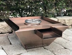 18" Copper Heater Fire Pit Fountain Water Bowl Feature Pool Builders Series. Fixed Price $1050.99.