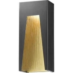 Z-lite 561B-BK-GD-CSL-LED Millenial Outdoor Wall Light. Fixed Price $194.22.