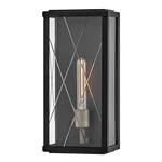 Hinkley Lighting Monte Outdoor 16" Wall Mount, Black/clear - 28880BK. Fixed Price $229.00.