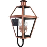 Rue De Royal 4 Light Wall Lantern-aged Copper Finish Outdoor Quoizel. Fixed Price $1099.99.