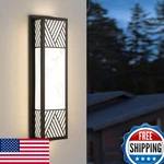 Oirsvi Outdoor Wall Sconce Led 26W 24.8IN Black Modern Exterior Light Fixture. Fixed Price $244.96.