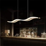 Lightinthebox Led Modern Wave Pendant Acrylic Linear Chandeliers Ceiling. Fixed Price $147.23.
