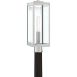 Quoizel WVR9007 Westover 21" Tall Outdoor Single Head Post Light - Stainless. Fixed Price $249.99.