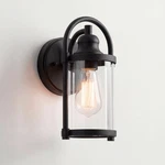 Modern Outdoor Wall Light Fixture Black 10 1/4" Exterior House Porch Patio Deck. Fixed Price $99.99.